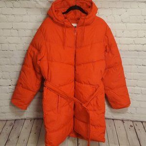 A New Day Red Puffy Hooded Jacket XL